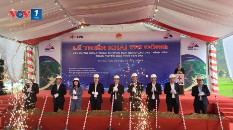 Đường dây 500KV Lào Cai - Vĩnh Yên: Tiếp tục kỷ lục hoàn thành trong 6 tháng
