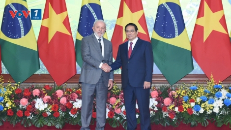 Thủ tướng Phạm Minh Chính hội kiến Tổng thống Cộng hòa Liên bang Brazil