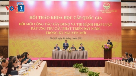 Đổi mới xây dựng, thi hành pháp luật đáp ứng nhu cầu phát triển đất nước trong kỷ nguyên mới