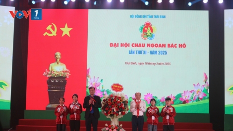 Thái Bình: 135 học sinh vinh dự nhận danh hiệu cháu ngoan Bác Hồ