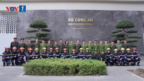 Bộ Công an xuất quân Đội cứu nạn cứu hộ lên đường thực hiện nhiệm vụ tại Myanmar