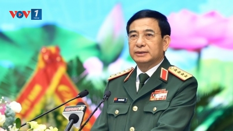 Đại tướng Phan Văn Giang động viên lực lượng làm nhiệm vụ cứu hộ tại Myanmar