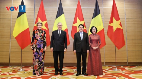 Thời sự 21h30 1/4/2025: Chủ tịch nước Lương Cường chủ trì chiêu đãi cấp Nhà nước Nhà Vua Bỉ