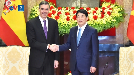     Chủ tịch nước Lương Cường tiếp Thủ tướng Tây Ban Nha Pedro Sanchez