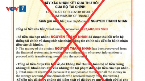 Cảnh báo giả mạo Bộ Tài chính để lừa đảo