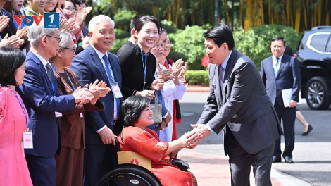Chủ tịch nước Lương Cường gặp mặt các nhân vật tiêu biểu trong chương trình 'Việc tử tế'