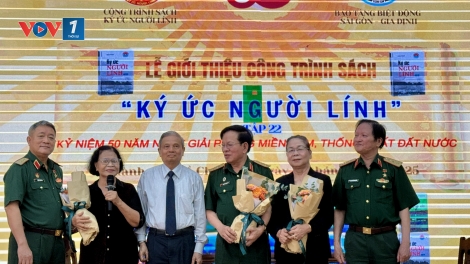Ra mắt tập 22 bộ sách “Ký ức người lính” kể câu chuyện Biệt động Sài Gòn