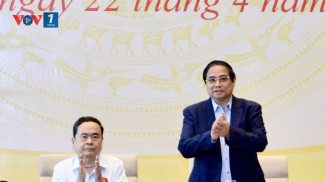 Hội nghị Đảng ủy Quốc hội với Đảng ủy Chính phủ chuẩn bị cho Kỳ họp thứ 9, Quốc hội khóa XV