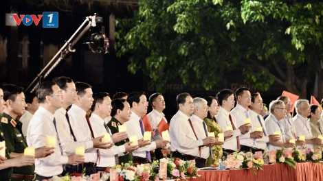 Chủ tịch Quốc hội dự cầu Truyền hình “Vang mãi khúc khải hoàn” tại Quảng Trị