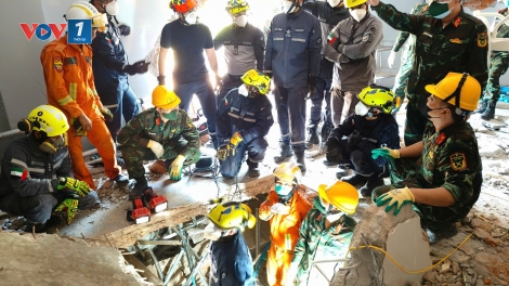 Đoàn Việt Nam đã phối hợp tìm kiếm được hơn 20 nạn nhân