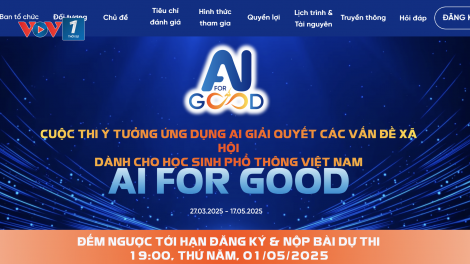 Cuộc thi AI for Good Việt Nam năm 2025 - Thêm thời gian nộp bài dự thi