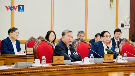 Tổng Bí thư Tô Lâm: Quyết tâm thực hiện thắng lợi Nghị quyết 57 Bộ Chính trị