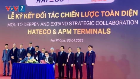 Chính thức vận hành cảng container quốc tế Hateco Hải Phòng