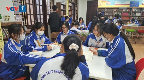 Thư viện nhà trường ở Bắc Ninh lan tỏa văn hóa đọc