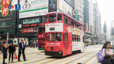 Xe điện hai tầng “Ding Ding" - cầu nối quá khứ và hiện tại ở Hong Kong (Trung Quốc)