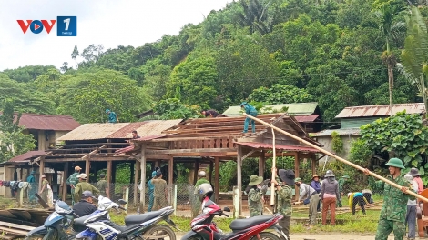 Huyện Nam Giang, tỉnh Quảng Nam huy động nguồn lực tái định cư cho các hộ dân khỏi vùng sạt lở.