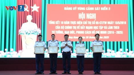 Vùng Cảnh sát biển 2 đẩy mạnh học tập và làm theo tư tưởng,  đạo đức, phong cách Hồ Chí Minh