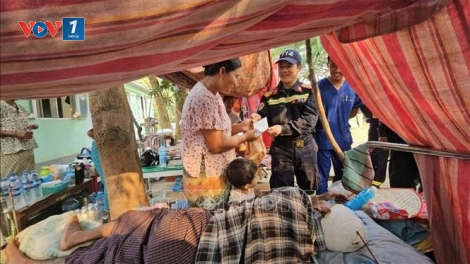 Thời sự 21h30 05/4/2025: Đoàn cứu nạn Bộ Công an Việt Nam san sẻ khó khăn với người dân Myanmar