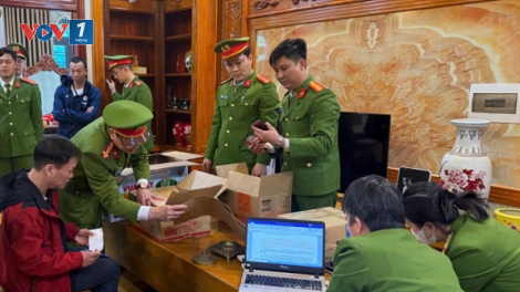 Công an tỉnh Thái Bình đấu tranh quyết liệt với tội phạm cờ bạc.