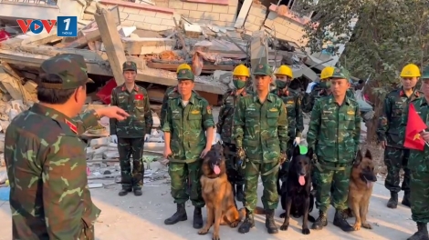 Đoàn quân đội đã xác định 3 tòa nhà có người mắc kẹt
