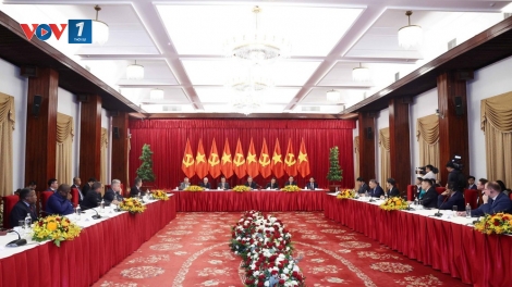 Thời sự 18h 29/4/2025: Lãnh đạo Đảng tiếp các đoàn quốc tế dự lễ kỷ niệm ngày Giải phóng miền Nam