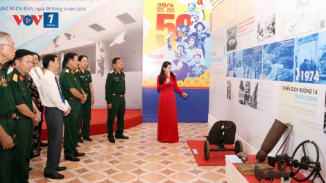 Thời sự 21h30 8/4/2025: Khám phá Chiến dịch Hồ Chí Minh qua gần 500 hình ảnh, hiện vật