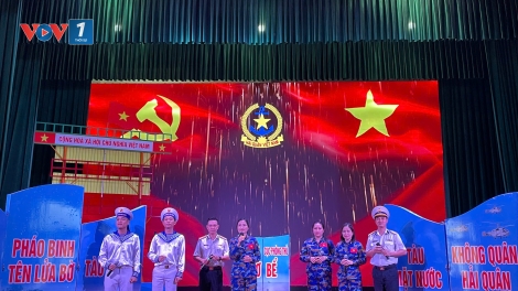 Quân chủng Hải quân đoạt giải xuất sắc Hội thi "Dân vận khéo" toàn quân
