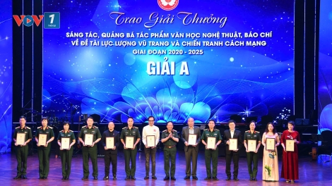 Đài Tiếng nói Việt Nam đạt giải A báo chí về đề tài lực lượng vũ trang