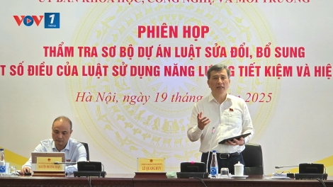 Thẩm tra Dự án Luật Sử dụng năng lượng tiết kiệm và hiệu quả (sửa đổi)