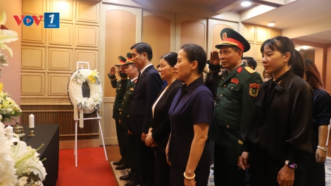 Đại sứ quán Việt Nam tại Thái Lan trang trọng tổ chức lễ viếng nguyên Chủ tịch nước Trần Đức Lương