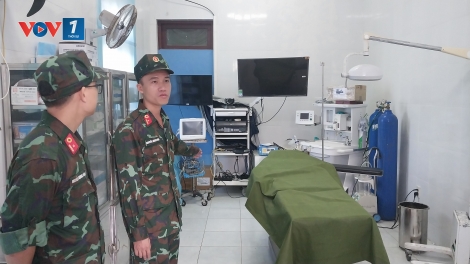 Người chiến sỹ áo trắng ở Trường Sa
