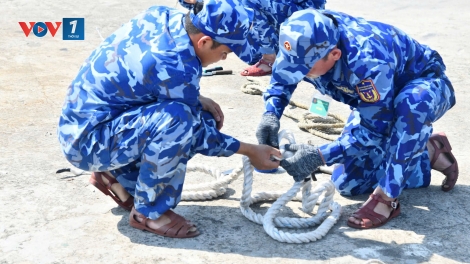 Hội thao thủy nghiệp nâng cao trình độ cho cán bộ chiến sĩ