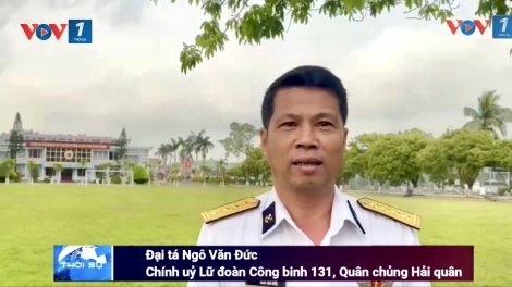 Lữ đoàn công binh 131 Hải quân rèn luyện bản lĩnh chính trị, vượt khó xây dựng biển đảo
