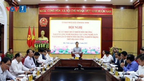 Bắc Ninh kiểm tra toàn diện làng nghề, cụm công nghiệp gây ô nhiễm môi trường