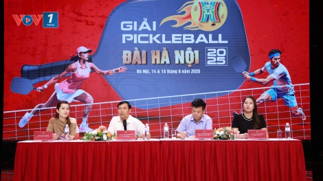 “Giải Pickleball Đài Hà Nội 2025” chào mừng Ngày Báo chí cách mạng Việt Nam
