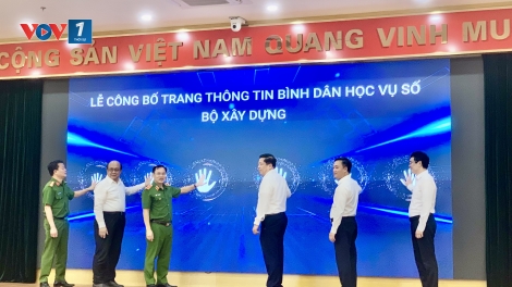 Bộ Xây dựng khai trương Trang thông tin “Bình dân học vụ số”
