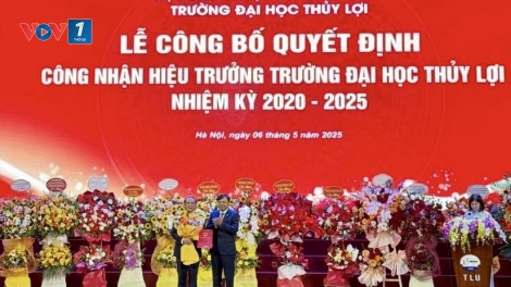 Giáo sư, Tiến sĩ Nguyễn Trung Việt giữ chức Hiệu trưởng Trường Đại học Thủy lợi