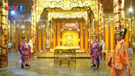 Lên phương án phục chế bảo vật quốc gia Ngai vua triều Nguyễn