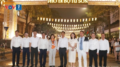 Phố đi bộ Từ Sơn - Điểm nhấn đến văn hóa, du lịch mới của Bắc Ninh
