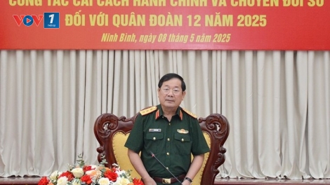 Kiểm tra công tác cải cách hành chính và chuyển đổi số tại Quân đoàn 12