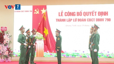 Thành lập Lữ đoàn Công binh công trình dự bị động viên 790
