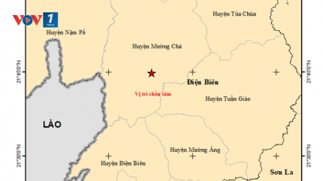 Điện Biên xảy ra động đất mạnh 5.0 độ, tâm chấn tại Mường Chà