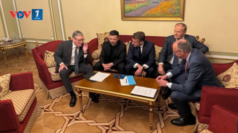 Châu Âu gây sức ép với Nga về vấn đề ngừng bắn ở Ukraine
