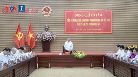 Thời sự 18h 15/5/2025: "Nghệ An cần xây dựng một mô hình tăng trưởng hiện đại"