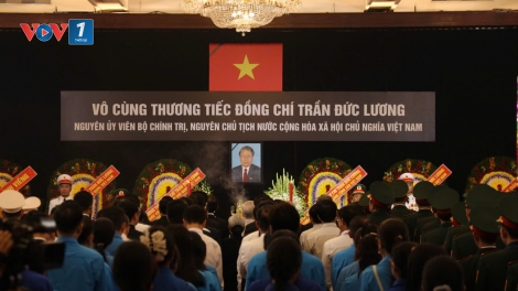 Trang nghiêm Lễ truy điệu nguyên Chủ tịch nước Trần Đức Lương tại TP.HCM