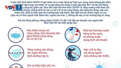 CDC Hà Nội khuyến cáo người dân chủ động phòng ngừa Covid-19 (Ngày 17/5/2025)