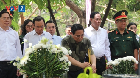 Thủ tướng Phạm Minh Chính dự Lễ viếng, tri ân liệt sĩ tại Côn Đảo