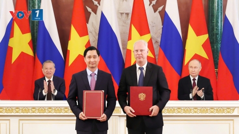 Công ty vắc xin VNVC ký văn kiện chính thức với Quỹ Đầu tư Trực tiếp của Nga về sản xuất vắc xin