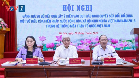 99,7% ý kiến tán thành Dự thảo Nghị quyết sửa đổi, bổ sung một số điều của Hiến pháp 2013
