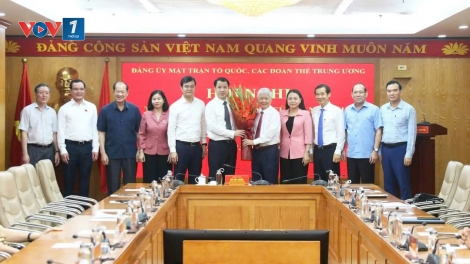 Đ/c Ngô Văn Cương giữ chức Phó Bí thư chuyên trách Đảng ủy MTTQ, các đoàn thể Trung ương